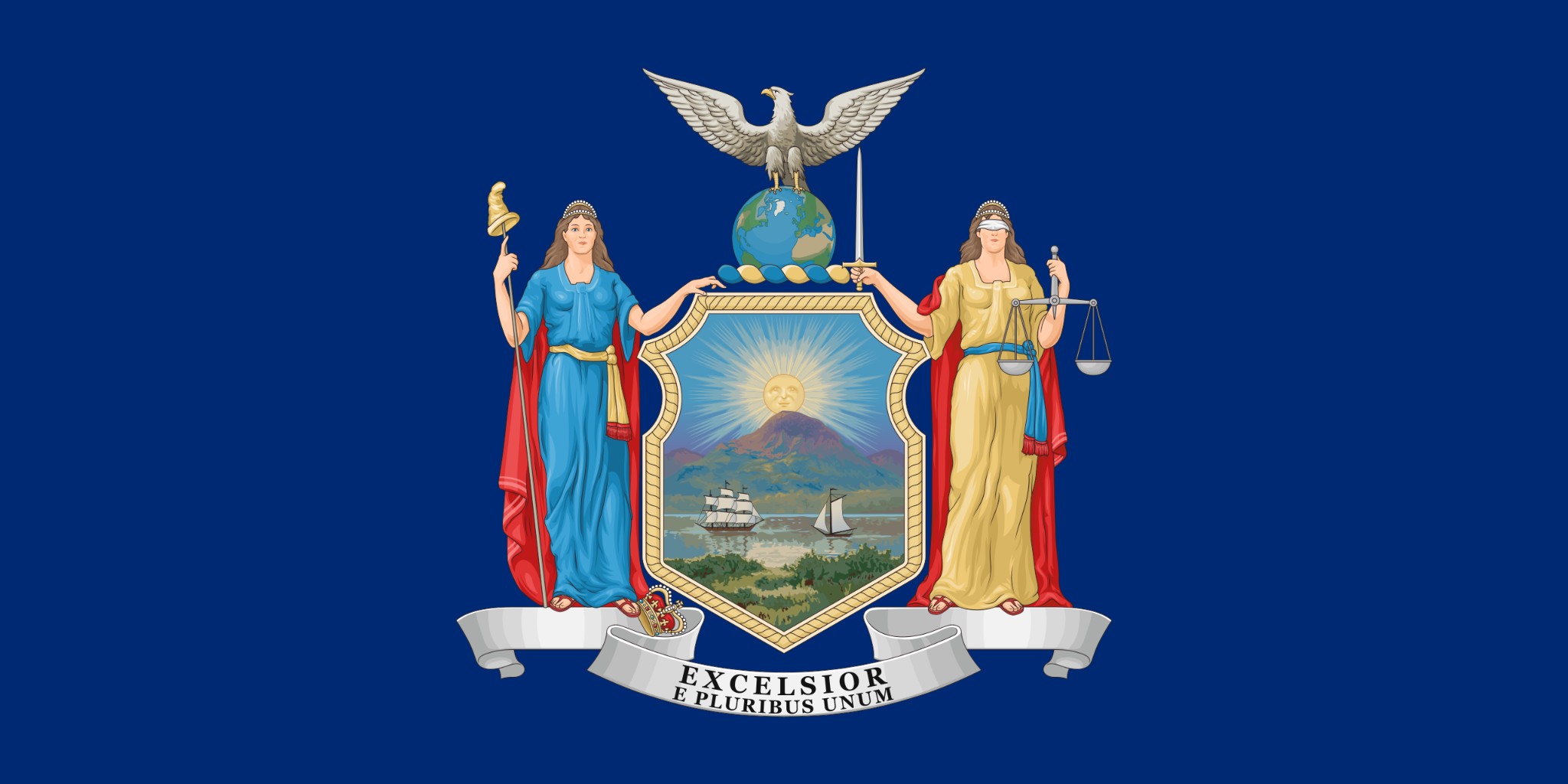 New York State flag